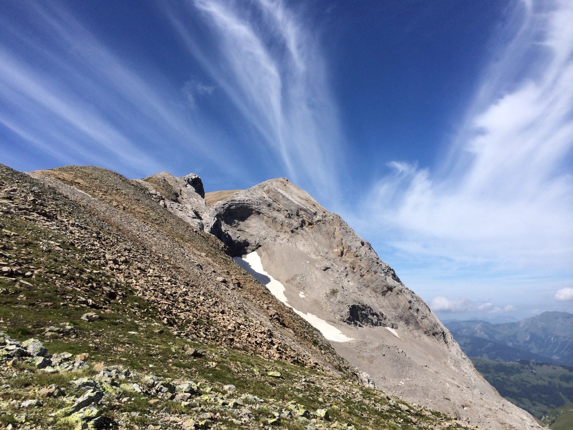 Der Blick zurück zum Niesehorn