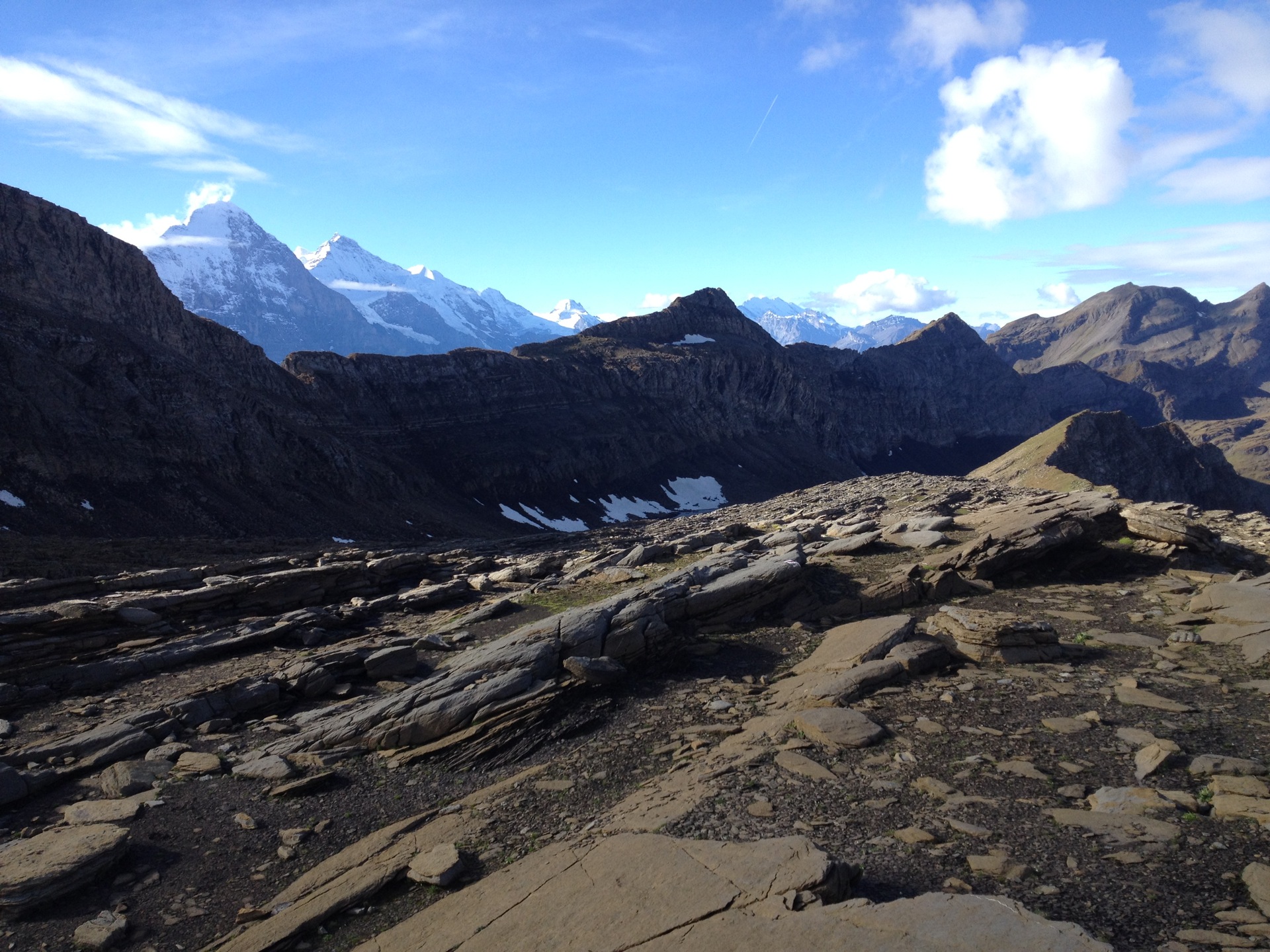 Ab 2500 m ü M. wartet eine steinige Landschaft