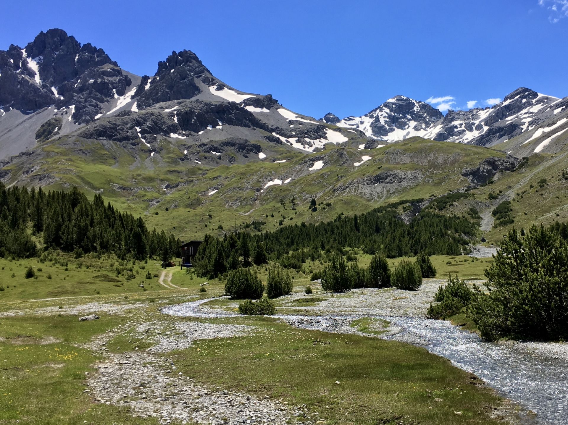 Durch das Val Mora zum Ofenpass Edwin wandert