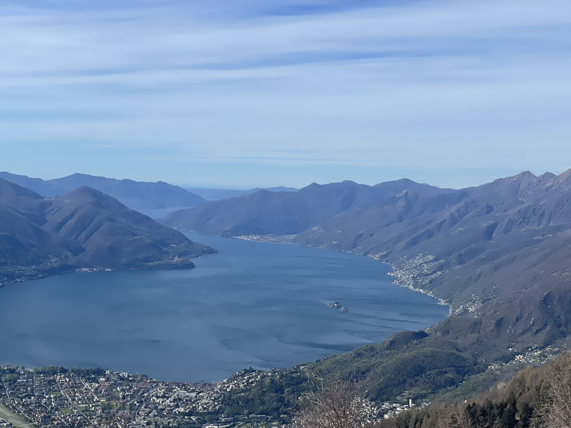 Traumsicht vom Madone Edwin wandert